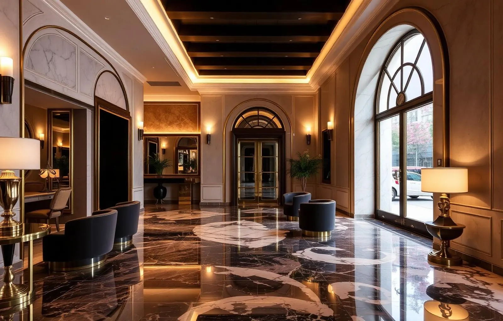 Interior de hotel boutique